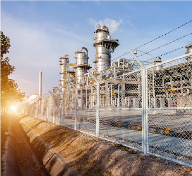 Perimetro industrial para seguranca patrimonial